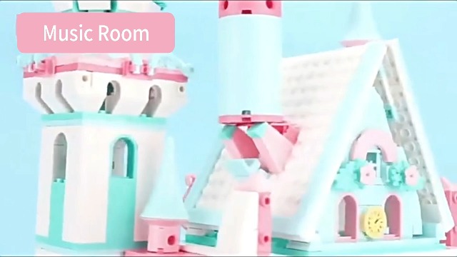 Amazon.com: Mavo brix Castle Girl Set, Princess Castle Building